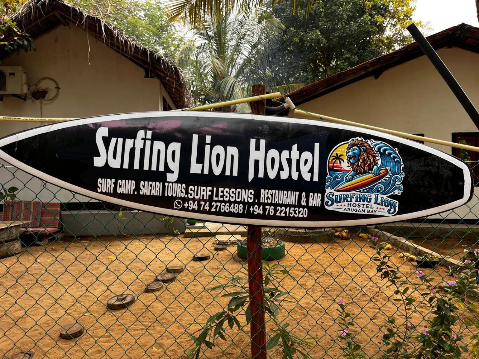 Surfing Lion Hostel Arugam Bay Zewnętrze zdjęcie